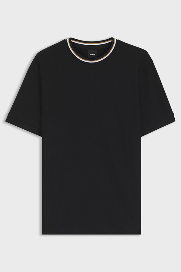 ΜΠΛΟΥΖΑ T-SHIRT BOSS - 001 ΜΑΥΡΟ